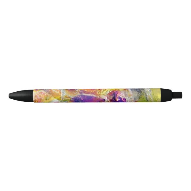 Falln Aura Crystal Black Ink Pen (Front)
