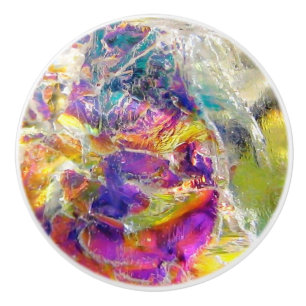 Falln Aura Crystal Ceramic Knob