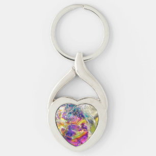 Falln Aura Crystal Key Ring