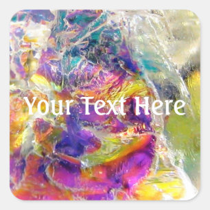 Falln Aura Crystal Square Sticker