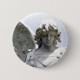 Falln Autumn Angel 6 Cm Round Badge