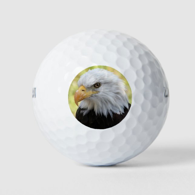 Falln Bald Eagle Liberty Golf Balls (Front)