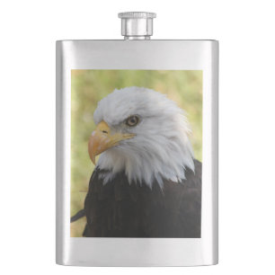 Falln Bald Eagle Liberty Hip Flask
