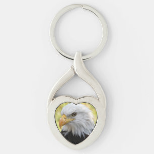 Falln Bald Eagle Liberty Key Ring
