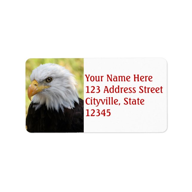 Falln Bald Eagle Liberty Label (Front)
