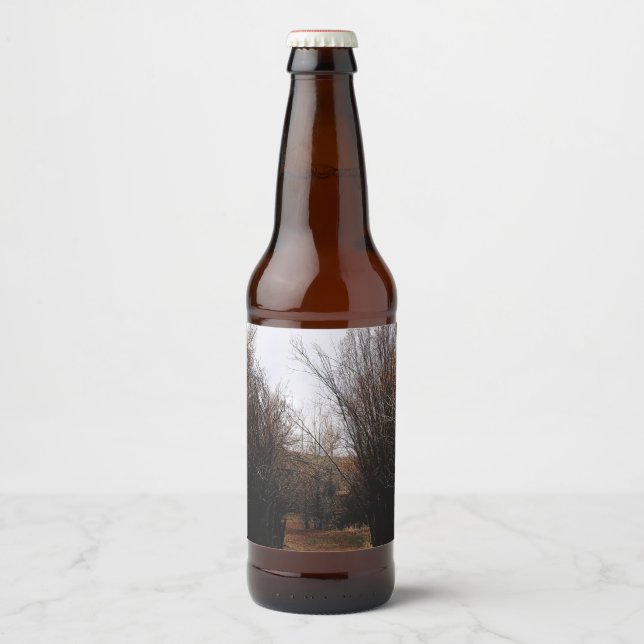 Falln Bannack Overgrowth Beer Bottle Label (Front)