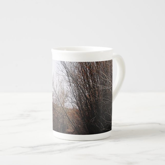 Falln Bannack Overgrowth Bone China Mug (Front Right)
