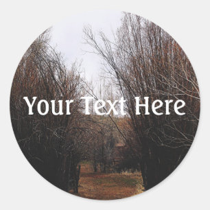 Falln Bannack Overgrowth Classic Round Sticker