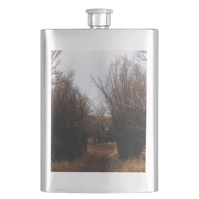 Falln Bannack Overgrowth Hip Flask (Front)
