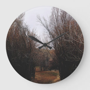 Falln Bannack Overgrowth Large Clock