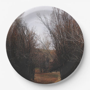Falln Bannack Overgrowth Paper Plate