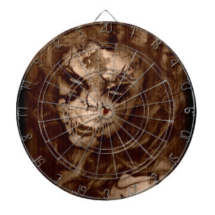 Falln Beautiful Decay Dartboard