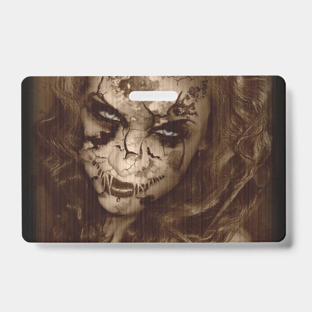 Falln Beautiful Decay ID Badge (Front)