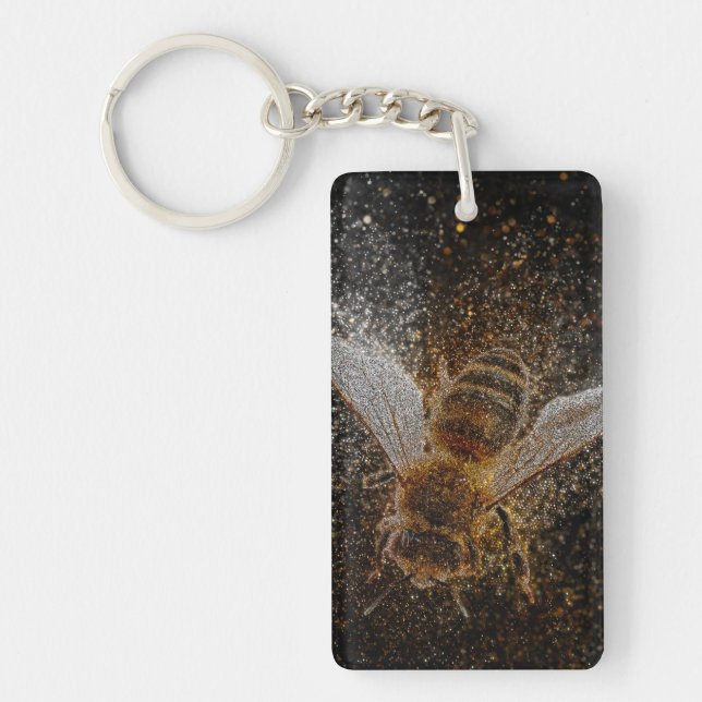 Falln Bees Are Magic Key Ring (Front)