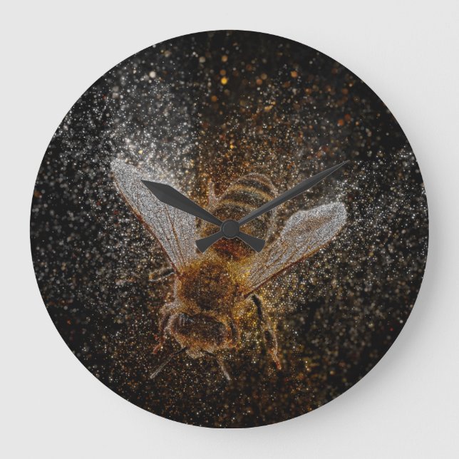 Falln Bees Are Magic Large Clock (Front)