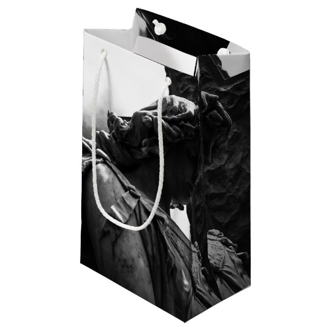 Falln Between Darkness and Light Small Gift Bag (Front Angled)