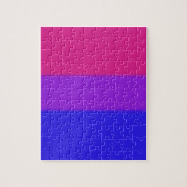 Falln Bisexual Pride Flag Jigsaw Puzzle (Vertical)