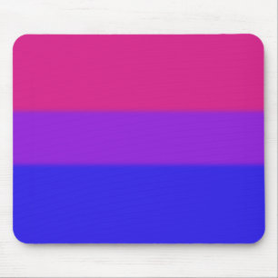 Falln Bisexual Pride Flag Mouse Pad