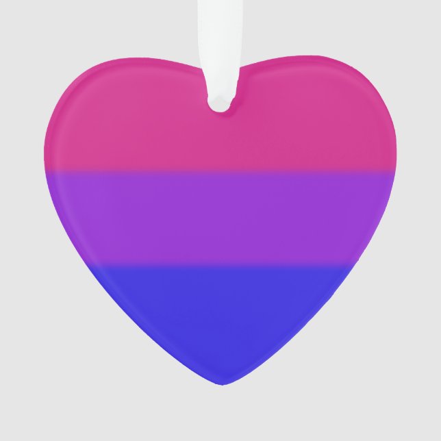 Falln Bisexual Pride Flag Ornament (Front)