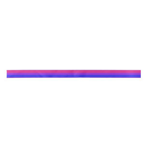 Falln Bisexual Pride Flag Satin Ribbon