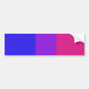 Falln Bisexual Pride Flag Version 2 Bumper Sticker