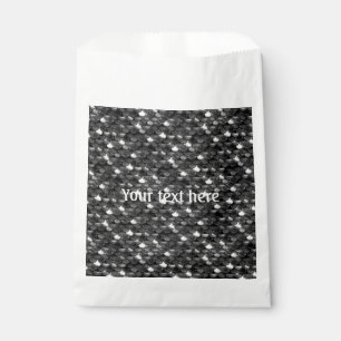 Falln Black and White Scales Favour Bag