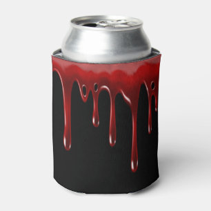 Falln Blood Drips Black Can Cooler