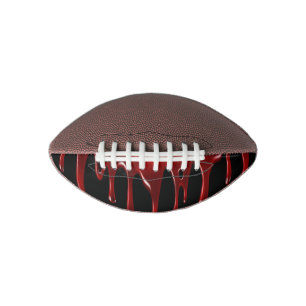 Falln Blood Drips Black Football