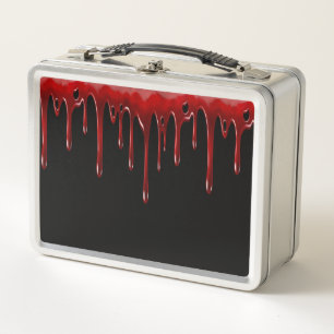 Falln Blood Drips Metal Lunch Box
