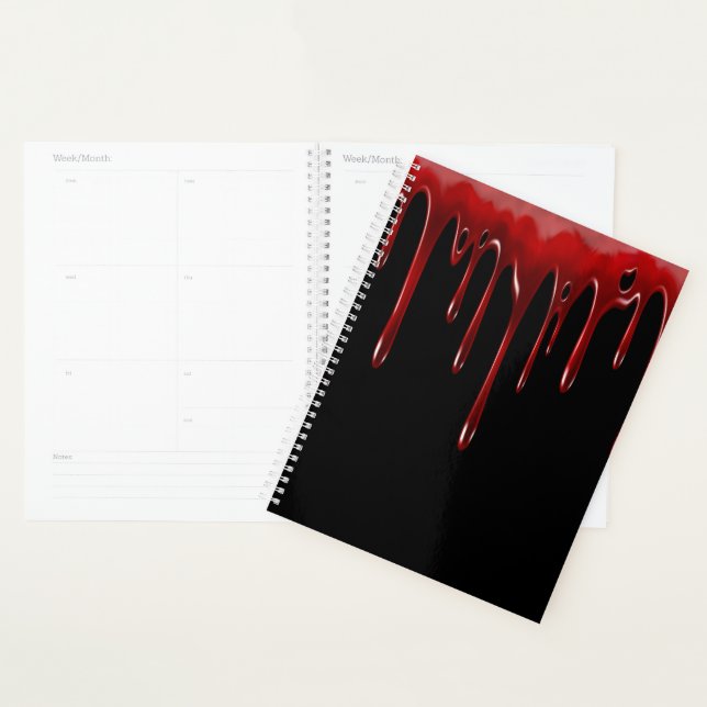 Falln Blood Drips Planner (Display)