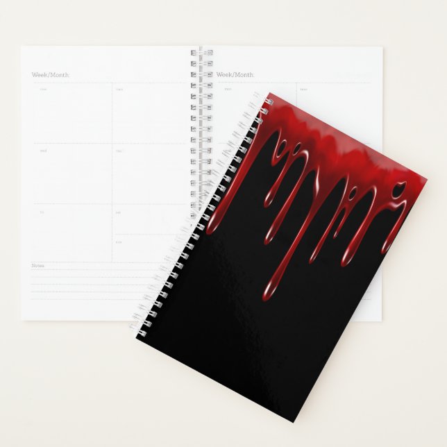 Falln Blood Drips Planner (Display)