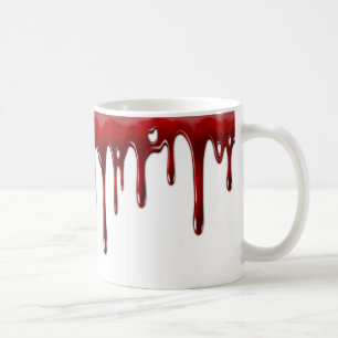 Falln Blood Drips White Coffee Mug