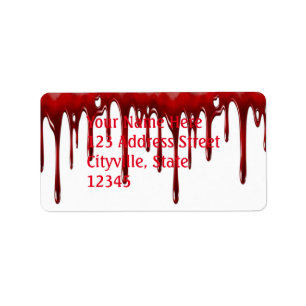 Falln Blood Drips White Label