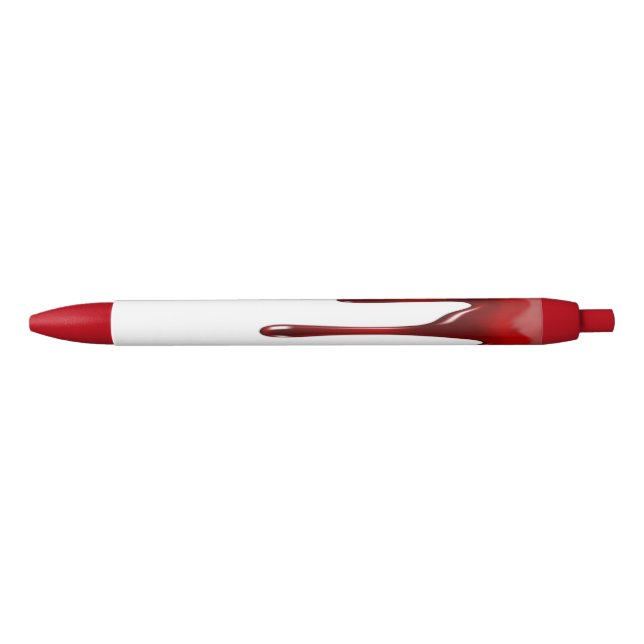 Falln Blood Drips White Red Ink Pen (Front)