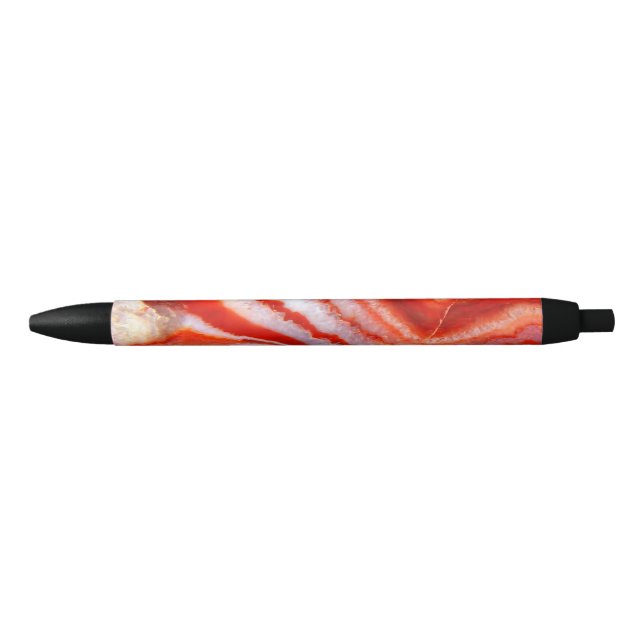 Falln Blood Orange Agate. Black Ink Pen (Front)
