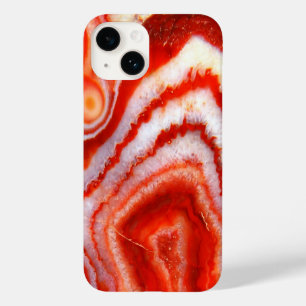 Falln Blood Orange Agate. Case-Mate iPhone 14 Case