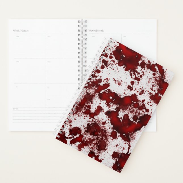 Falln Blood Splatter Planner (Display)
