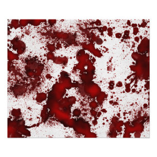 Falln Blood Stains Photo Print