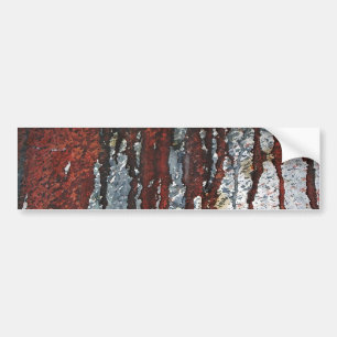 Falln Bloody Rust Drips Bumper Sticker