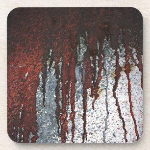 Falln Bloody Rust Drips Coaster