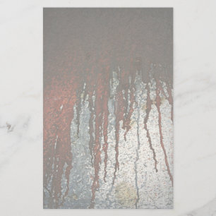 Falln Bloody Rust Drips Stationery