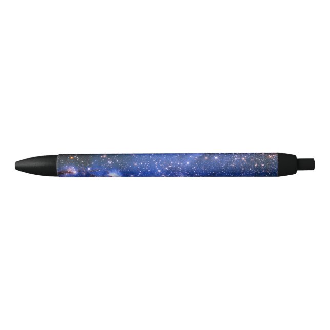 Falln Blue Embrionic Starfield Black Ink Pen (Front)