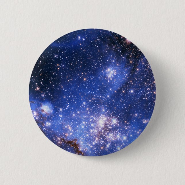 Falln Blue Embrionic Stars 6 Cm Round Badge (Front)