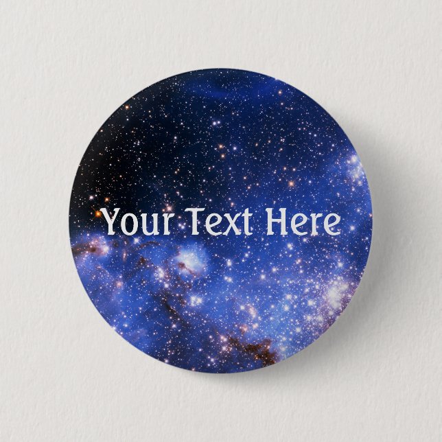 Falln Blue Embrionic Stars 6 Cm Round Badge (Front)