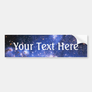 Falln Blue Embrionic Stars Bumper Sticker