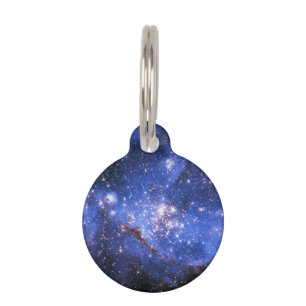 Falln Blue Embrionic Stars Pet Tag