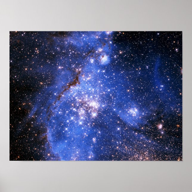 Falln Blue Embrionic Stars Poster (Front)