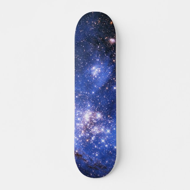 Falln Blue Embrionic Stars Skateboard (Front)