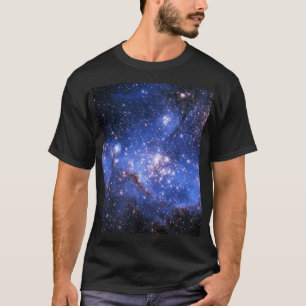 Falln Blue Embrionic Stars T-Shirt