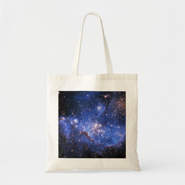 Falln Blue Embrionic Stars Tote Bag (Front)